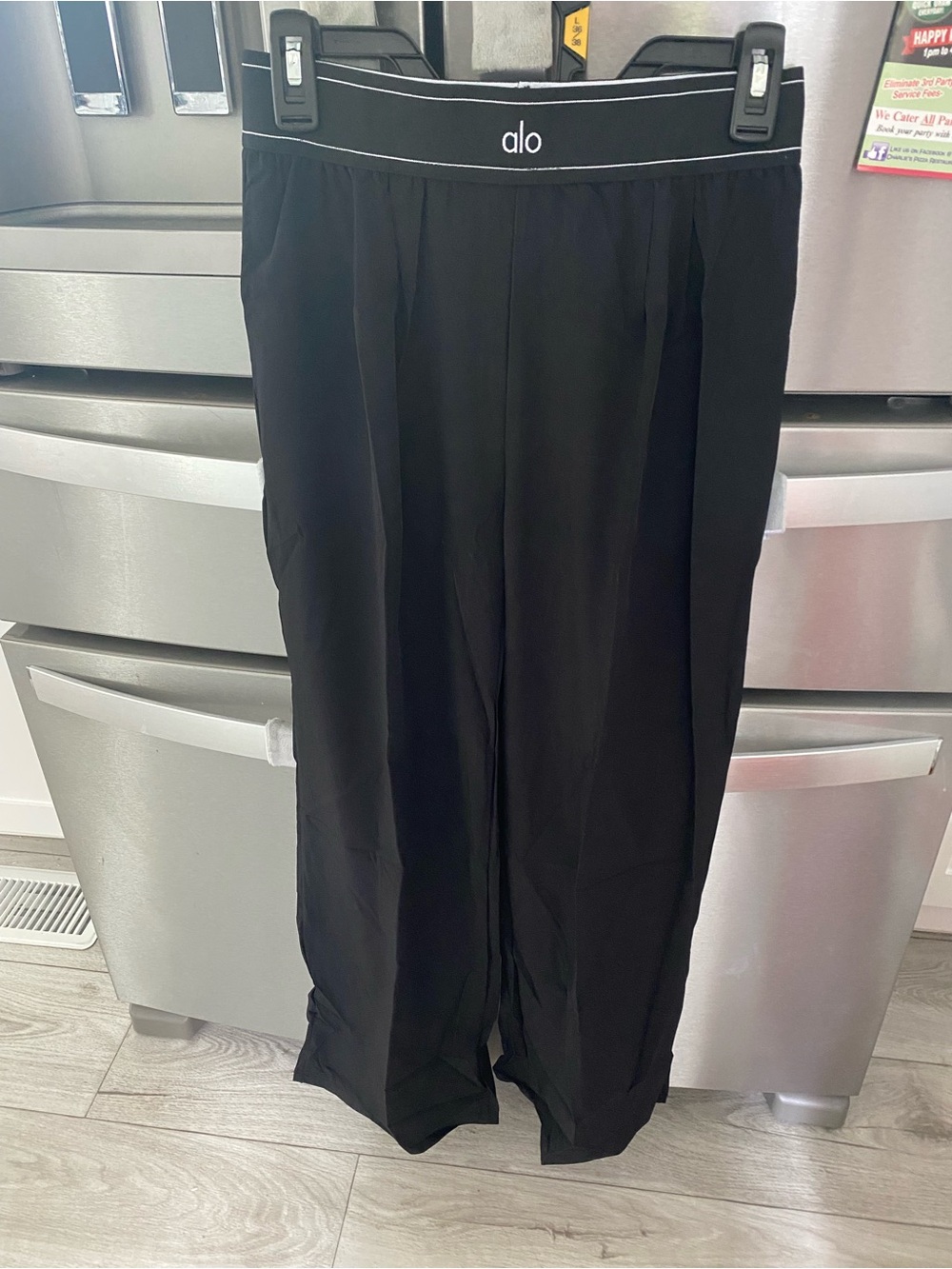 ALO Yoga Black suit up Pants Large